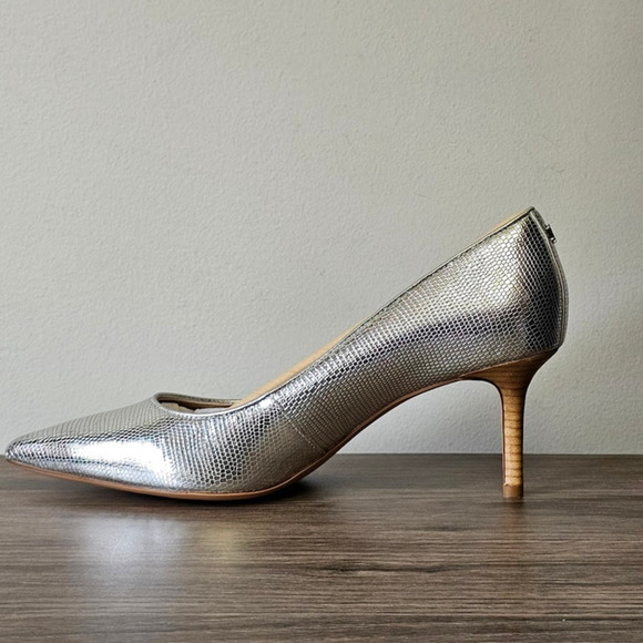 Lauren Ralph Lauren Women's Lanette Pointed Toe Pumps Size 9.5 Silver NWT - Picture 5 of 8